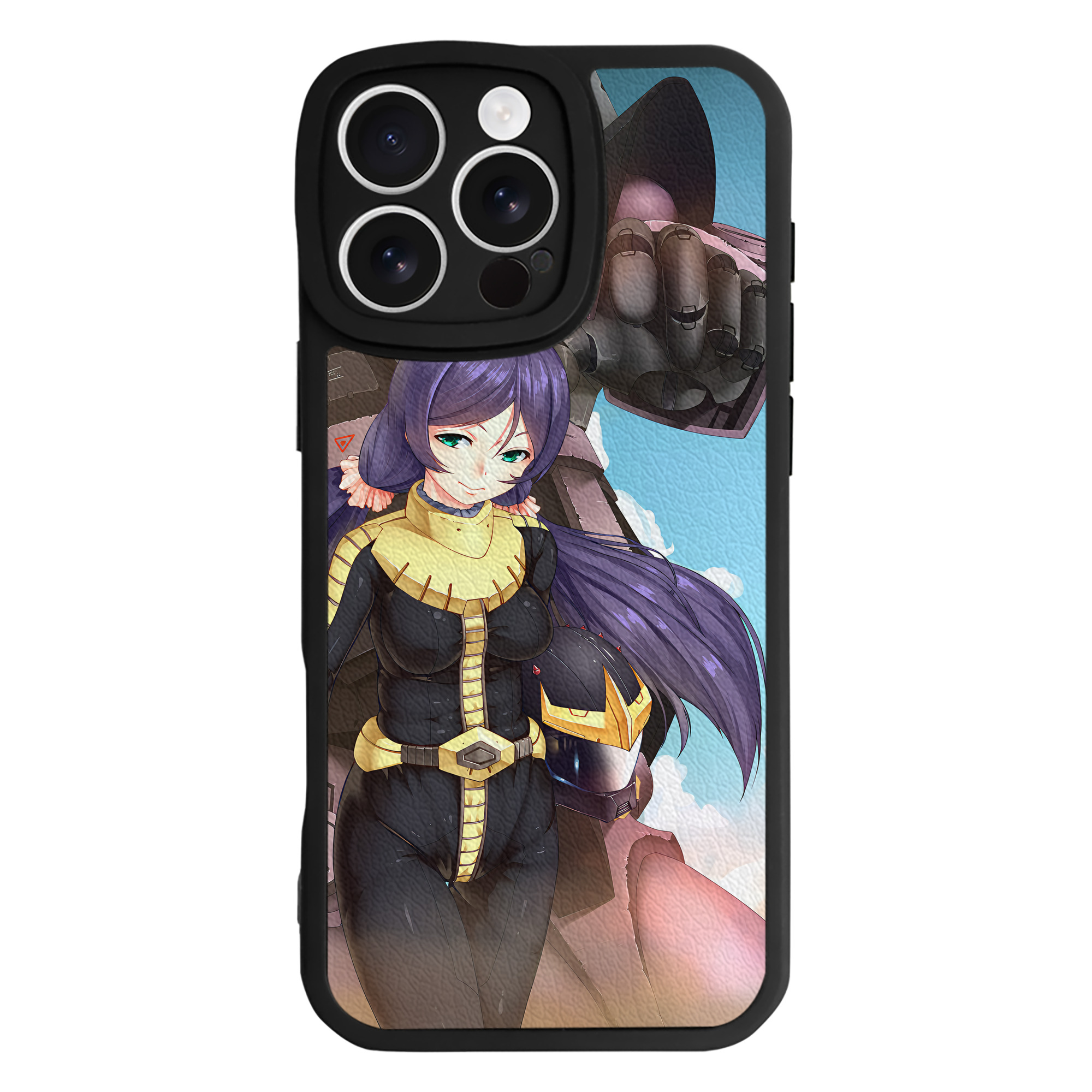 （画像用） 機動戦士ガンダム Mobile Suit Gundam 【iPhone 16シリーズ対応】シリコンスマホケース（レザー調） 材質：シリコン